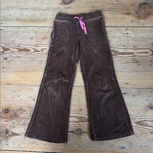 Mini Boden Velvet Flared Leggings